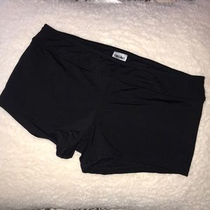 Women’s Black Swim Boy Short